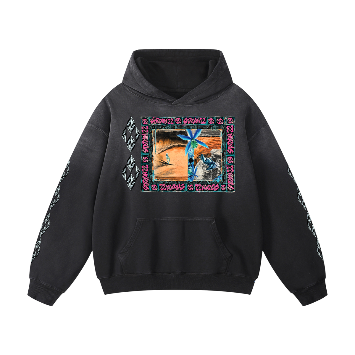 Heavyweight Sunfade Oversized Hoodie