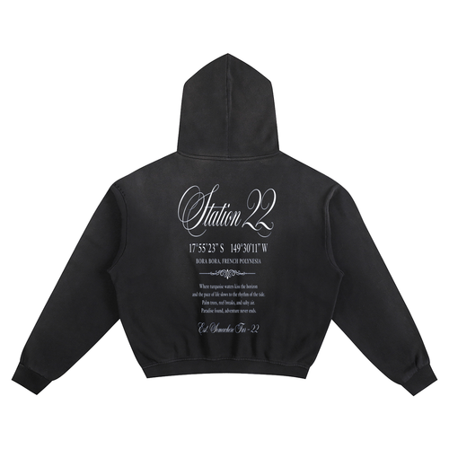 Sunfade Boxy Hoodie