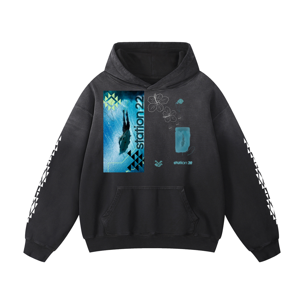 Heavyweight Sunfade Oversized Hoodie