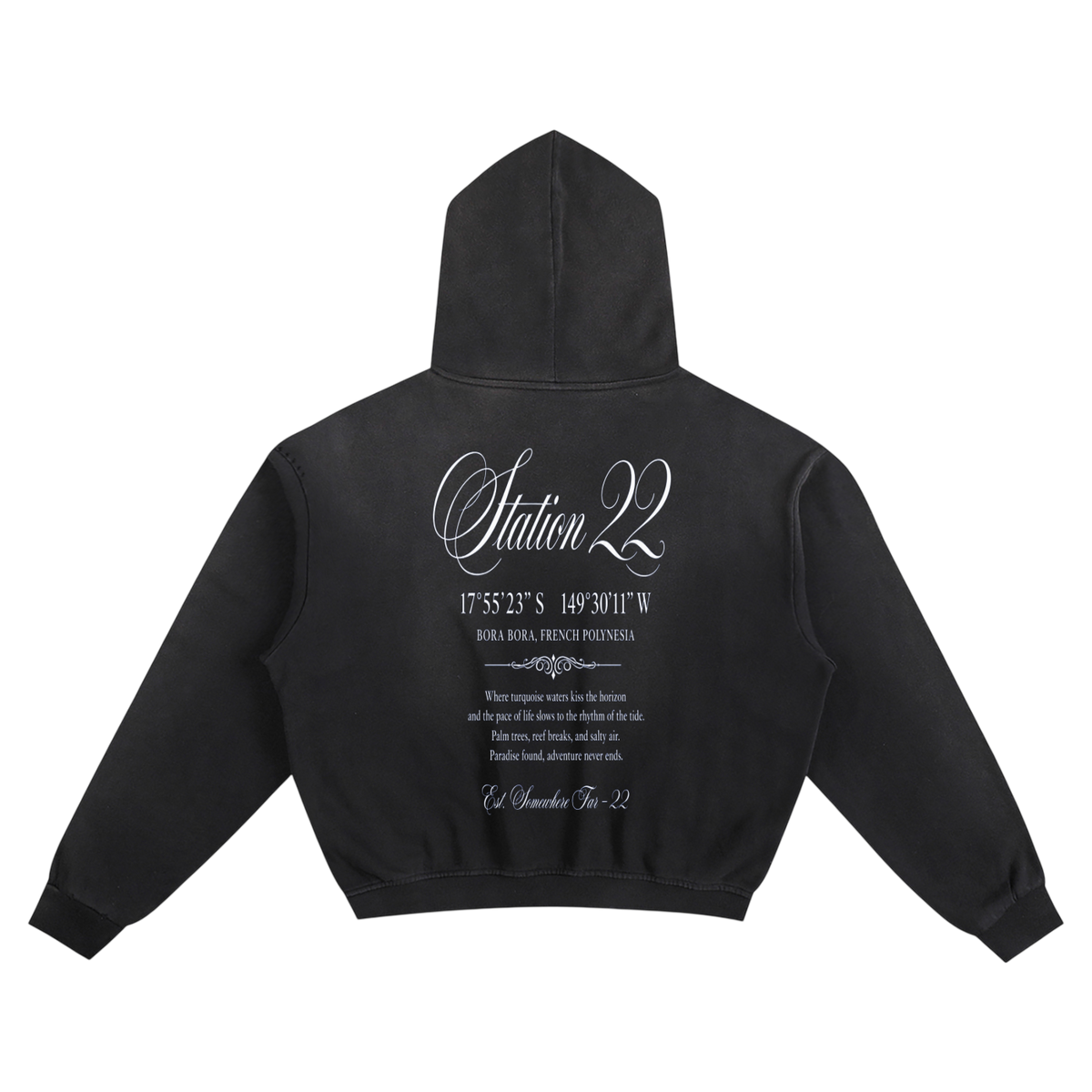 Sunfade Boxy Hoodie