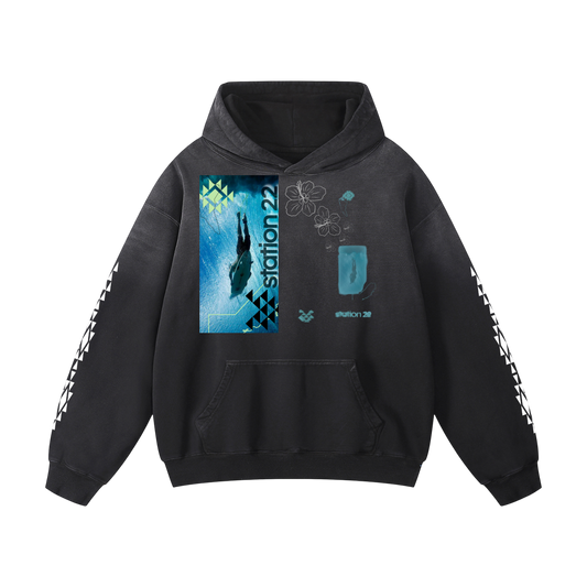 Heavyweight Sunfade Oversized Hoodie