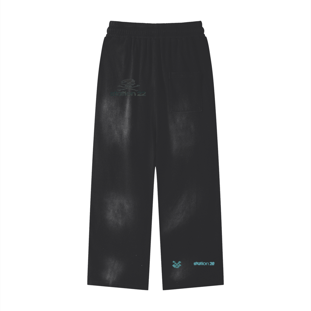 Sunfade Loose Fit Cotton Sweatpants