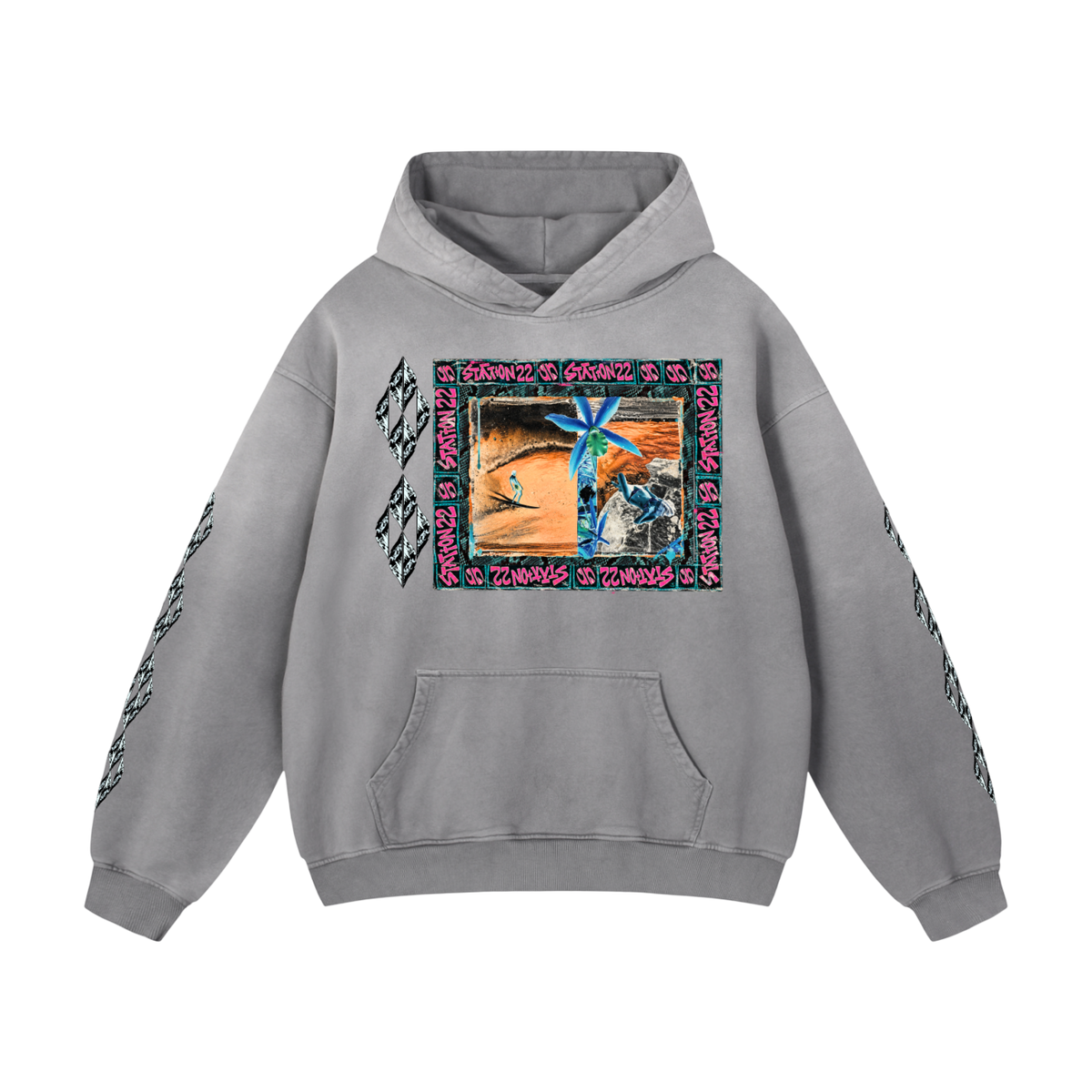 Heavyweight Sunfade Oversized Hoodie