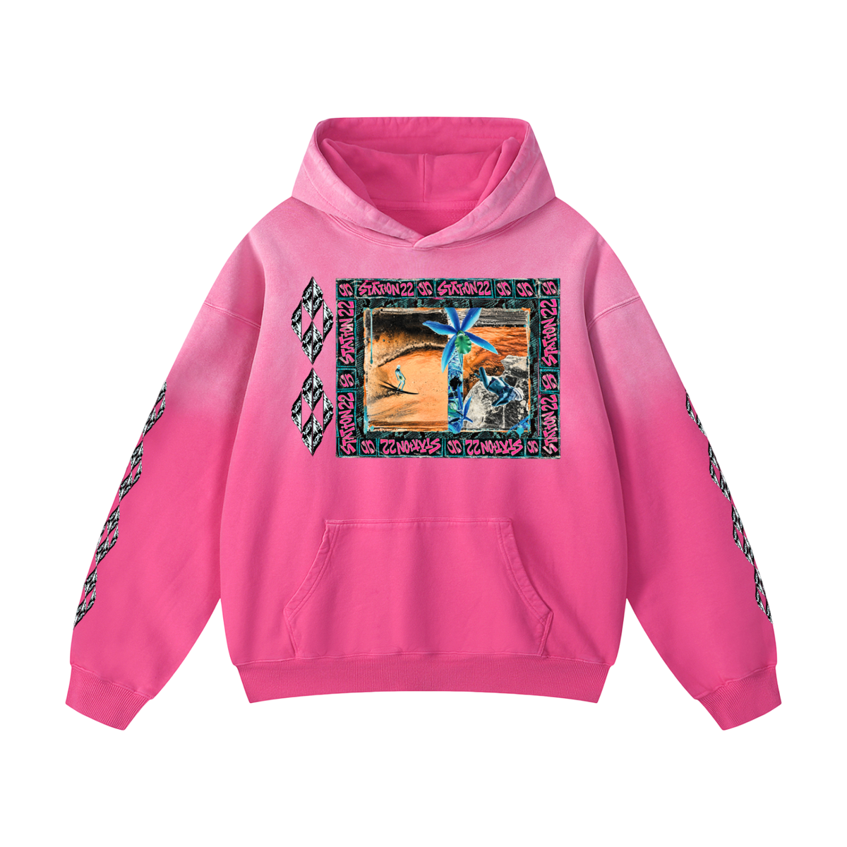 Heavyweight Sunfade Oversized Hoodie