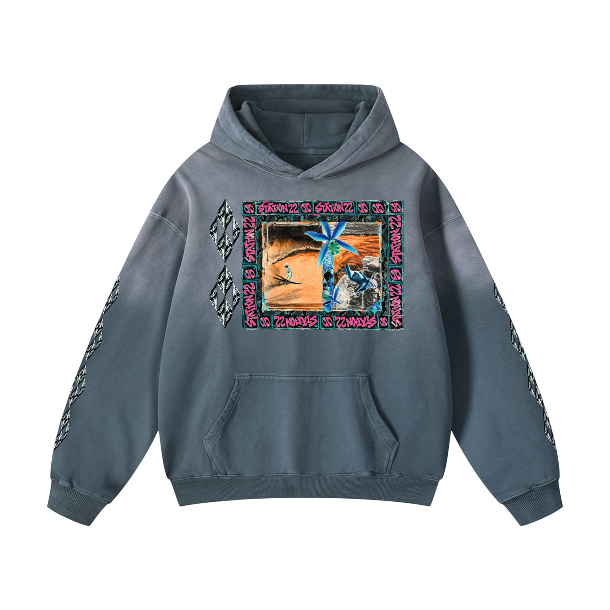 Heavyweight Sunfade Oversized Hoodie