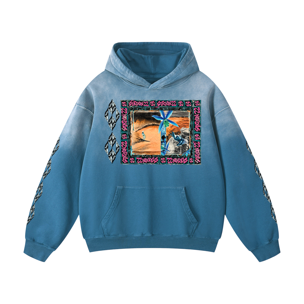 Heavyweight Sunfade Oversized Hoodie